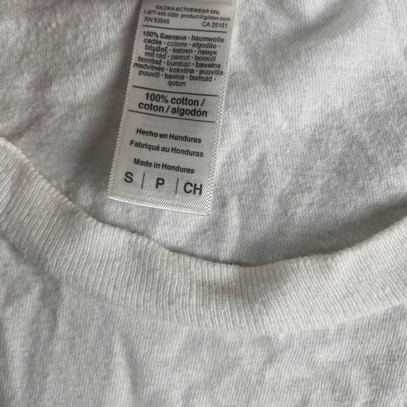 American Apparel Women's Small White Suzy 100% Cotton Long Sleeve Shirt - Picture 4 of 8